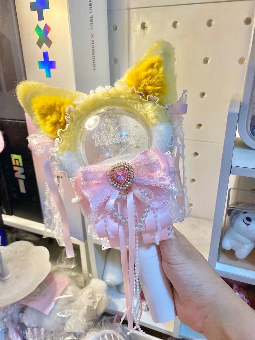 Cat Lightstick Cover 🐱Handmade  Fits All Lightsticks