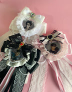 Kpop Lightstick Ribbon with Heart Photo Frame | Hi-Ribbon