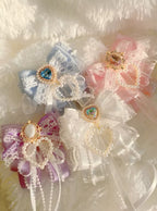 Lightstick Ribbon Bow | Handmade K-Pop Accessories