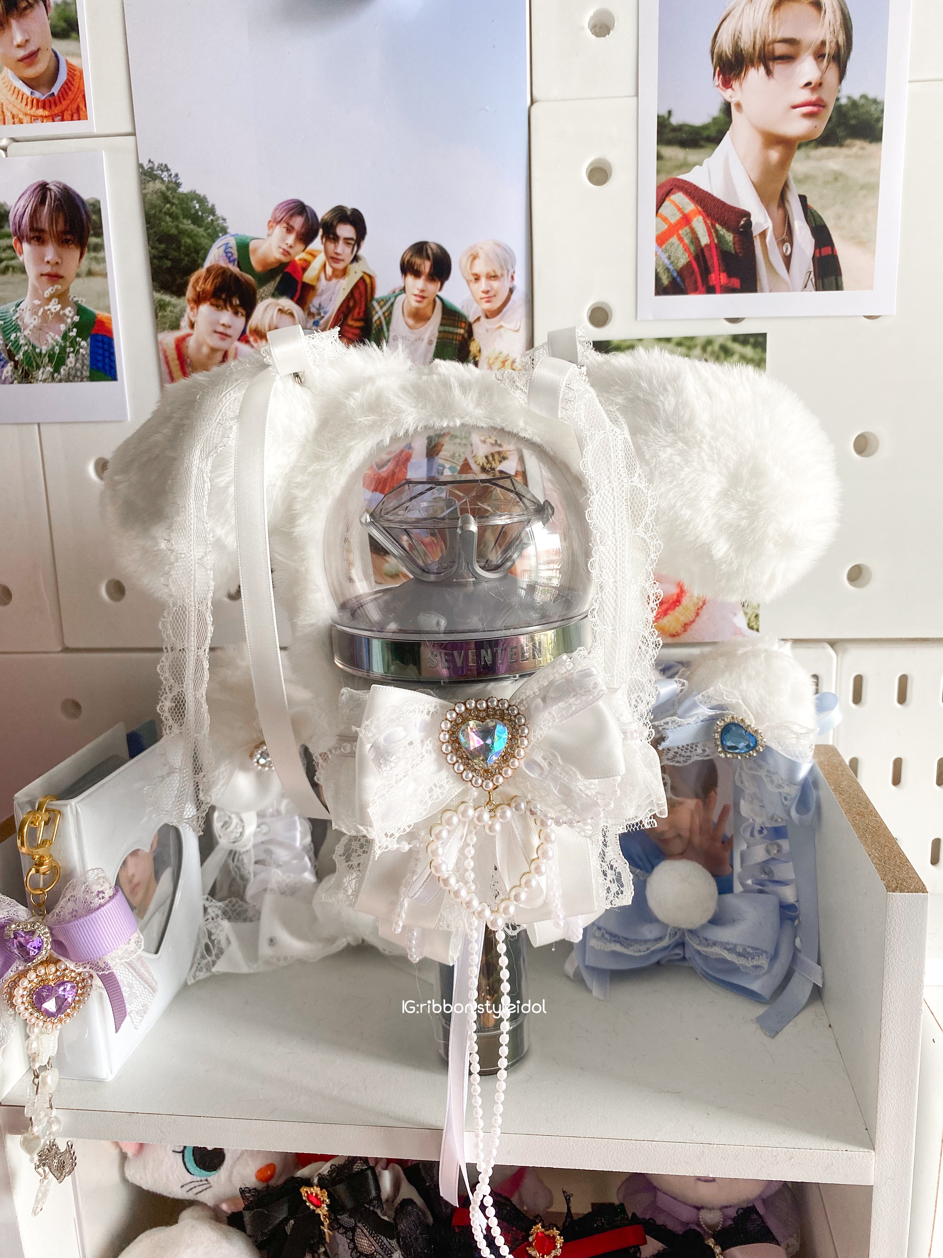 Bunny Lightstick Cover 🐰 Handmade  Fits All Lightsticks