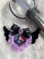 Custom Photo frame for K-Pop Lightsticks K-POPペンライト用♡ミニハートフレーム（全機種OK）