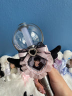 Custom Photo frame for K-Pop Lightsticks K-POPペンライト用♡ミニハートフレーム（全機種OK）