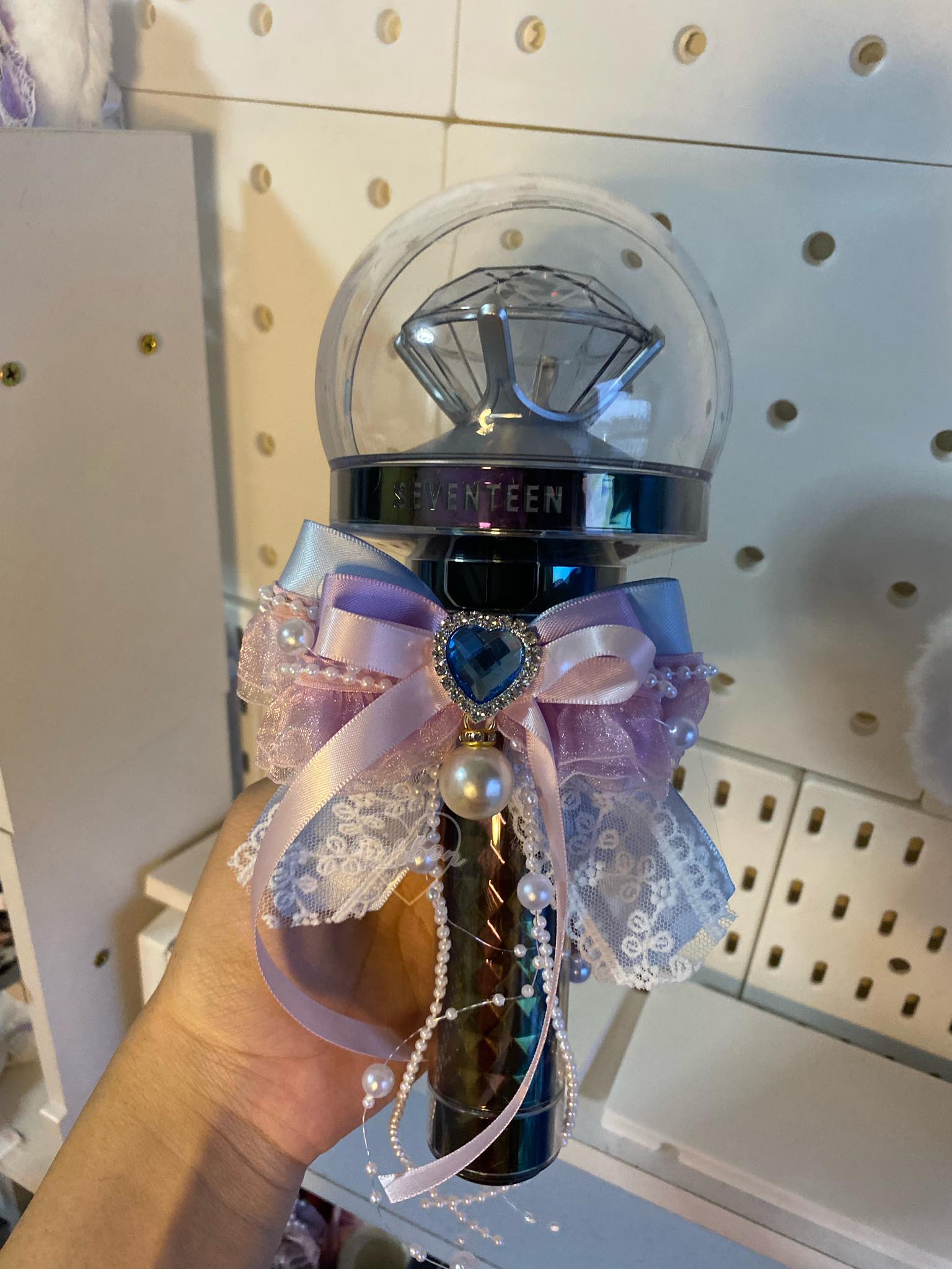 Lightstick Ribbon Bow | Handmade K-Pop Accessories