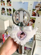 Custom Photo frame for K-Pop Lightsticks K-POPペンライト用♡ミニハートフレーム（全機種OK）