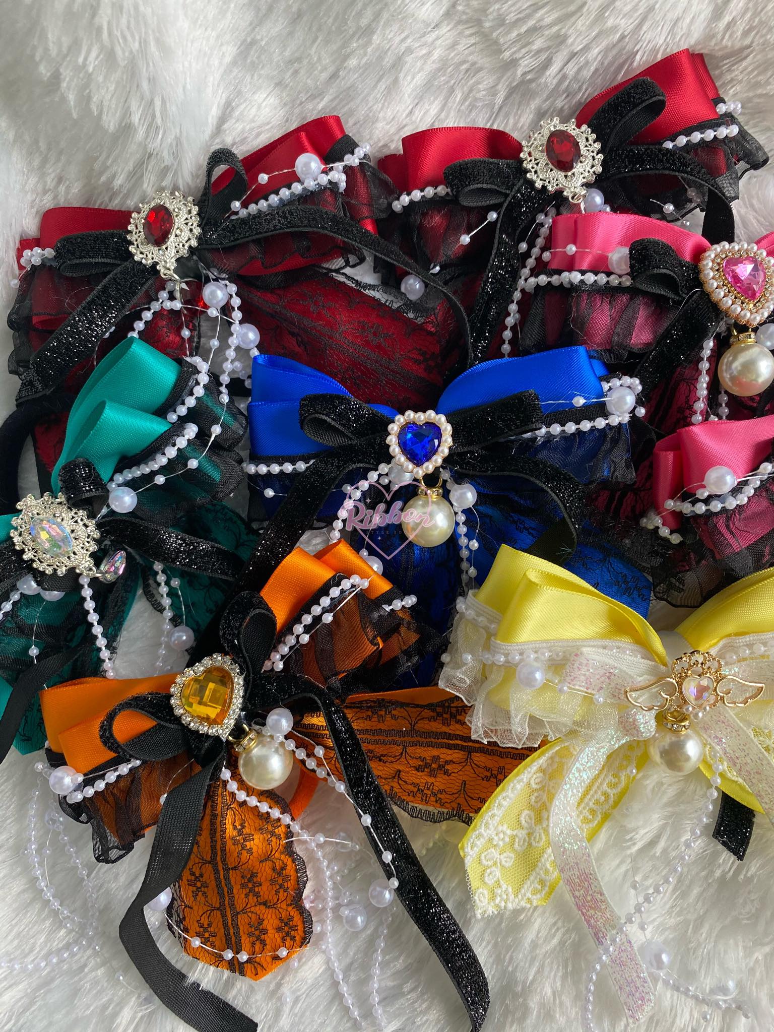 Lightstick Ribbon Bow | Handmade K-Pop Accessories