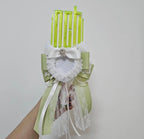 Kpop Lightstick Ribbon with Heart Photo Frame | Hi-Ribbon