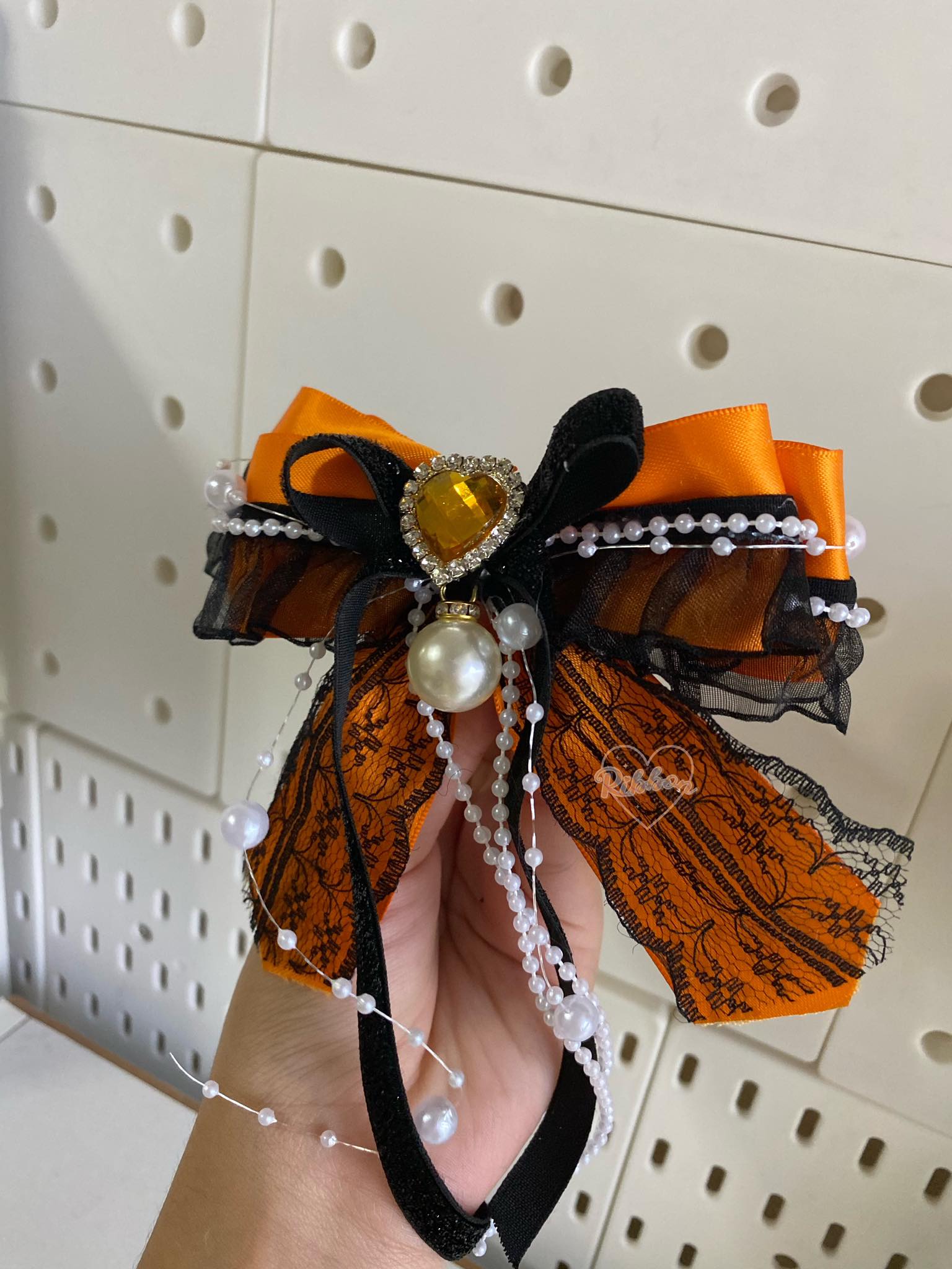 Lightstick Ribbon Bow | Handmade K-Pop Accessories