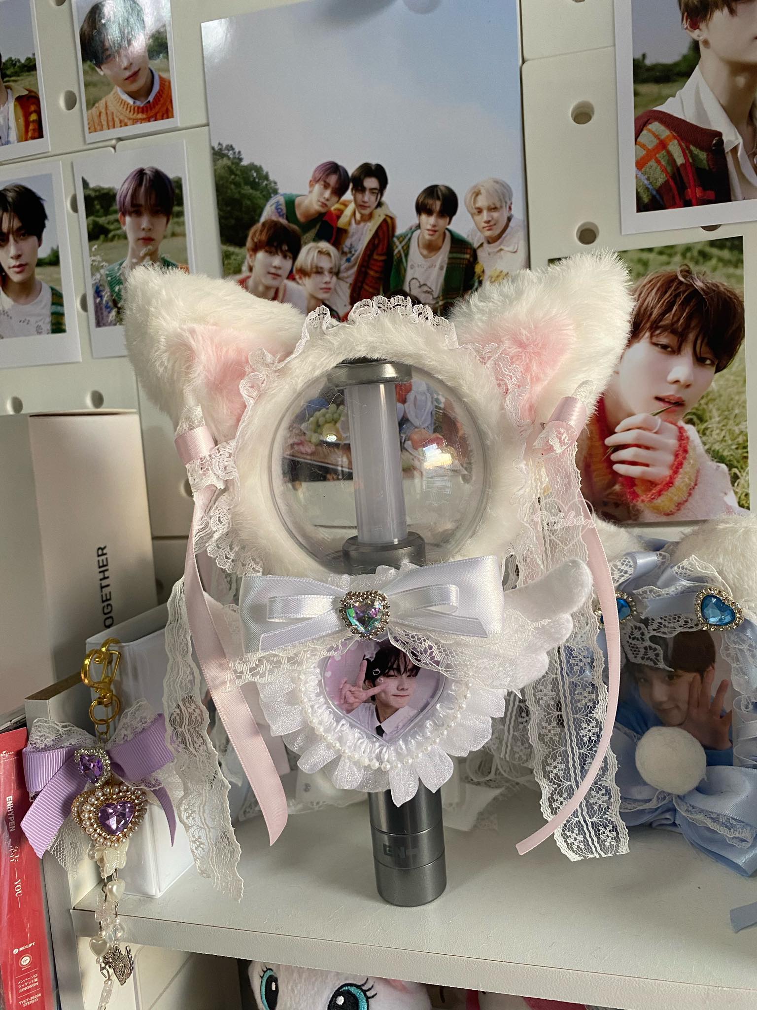 Cat Lightstick Cover 🐱Handmade  Fits All Lightsticks