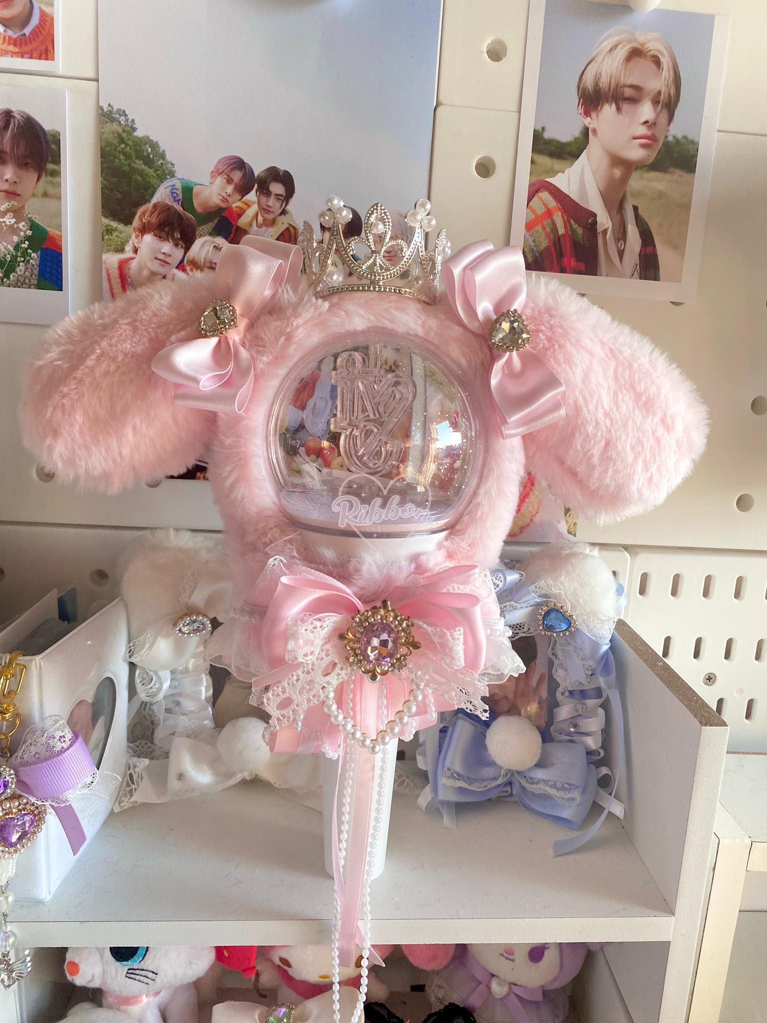 Custom K-pop Lightstick Cover | Handmade Concert Accessory for All Light Sticks