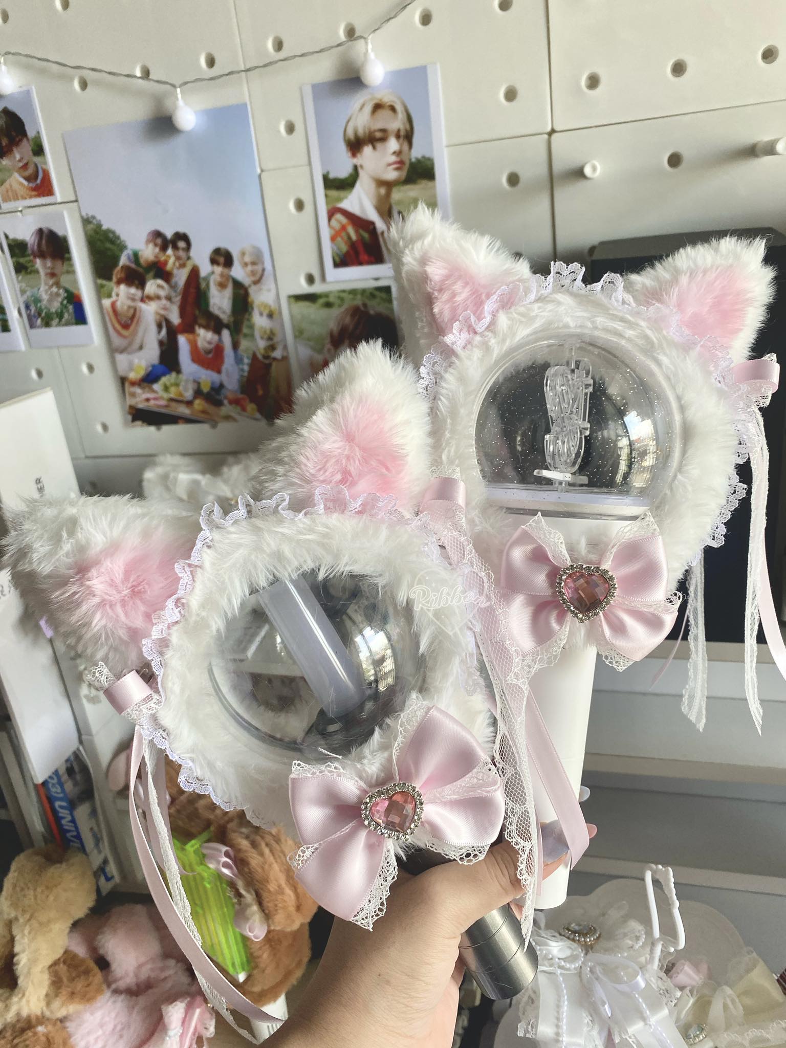 Custom K-pop Lightstick Cover | Handmade Concert Accessory for All Light Sticks