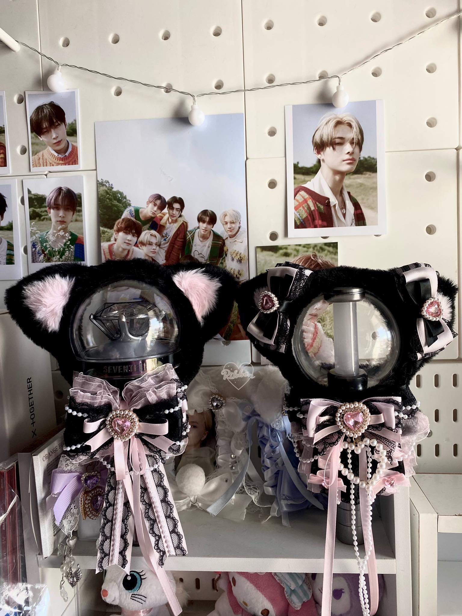 Custom K-pop Lightstick Cover | Handmade Concert Accessory for All Light Sticks