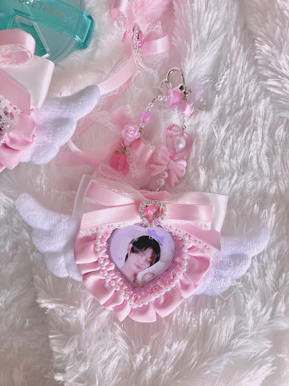 K-pop Mini Photo Keychains