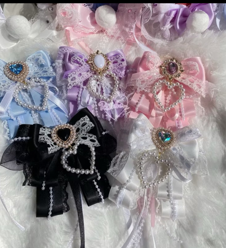 Lightstick Ribbon Bow | Handmade K-Pop Accessories