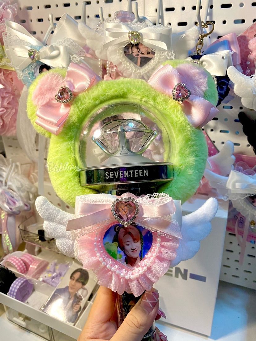 Custom K-pop Lightstick Cover | Handmade Concert Accessory for All Light Sticks