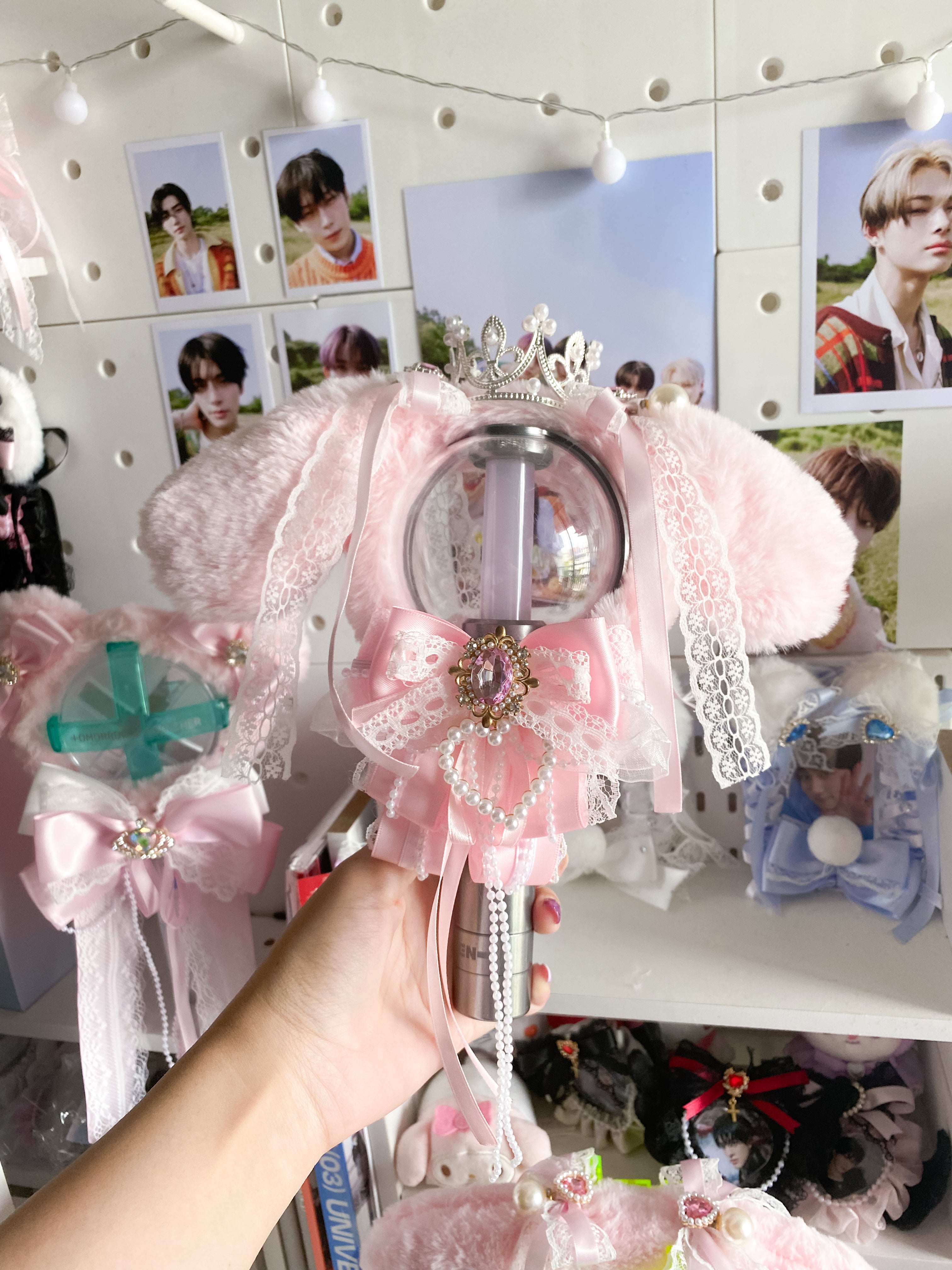 Bunny Lightstick Cover 🐰 Handmade  Fits All Lightsticks