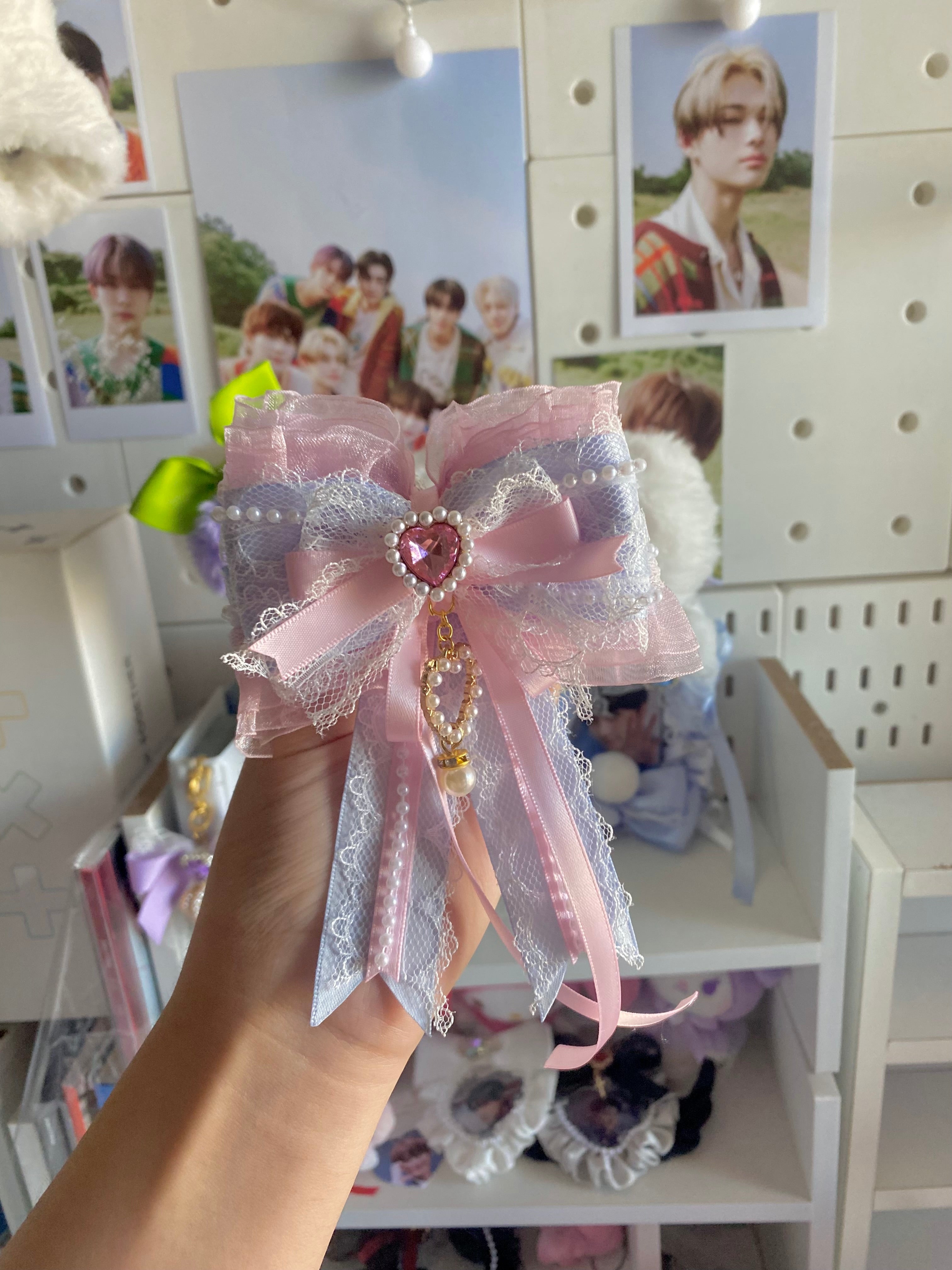 Handmade light stick Ribbon bow For All Lightsticks