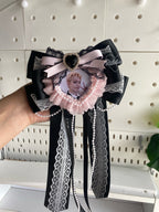 Kpop Lightstick Ribbon with Heart Photo Frame | Hi-Ribbon