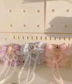 Lightstick Ribbon Bow | Handmade K-Pop Accessories