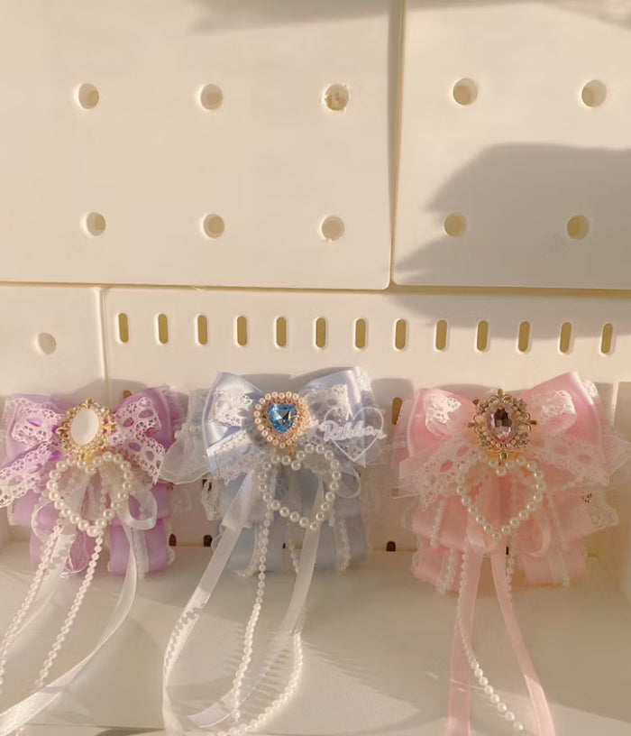 Lightstick Ribbon Bow | Handmade K-Pop Accessories