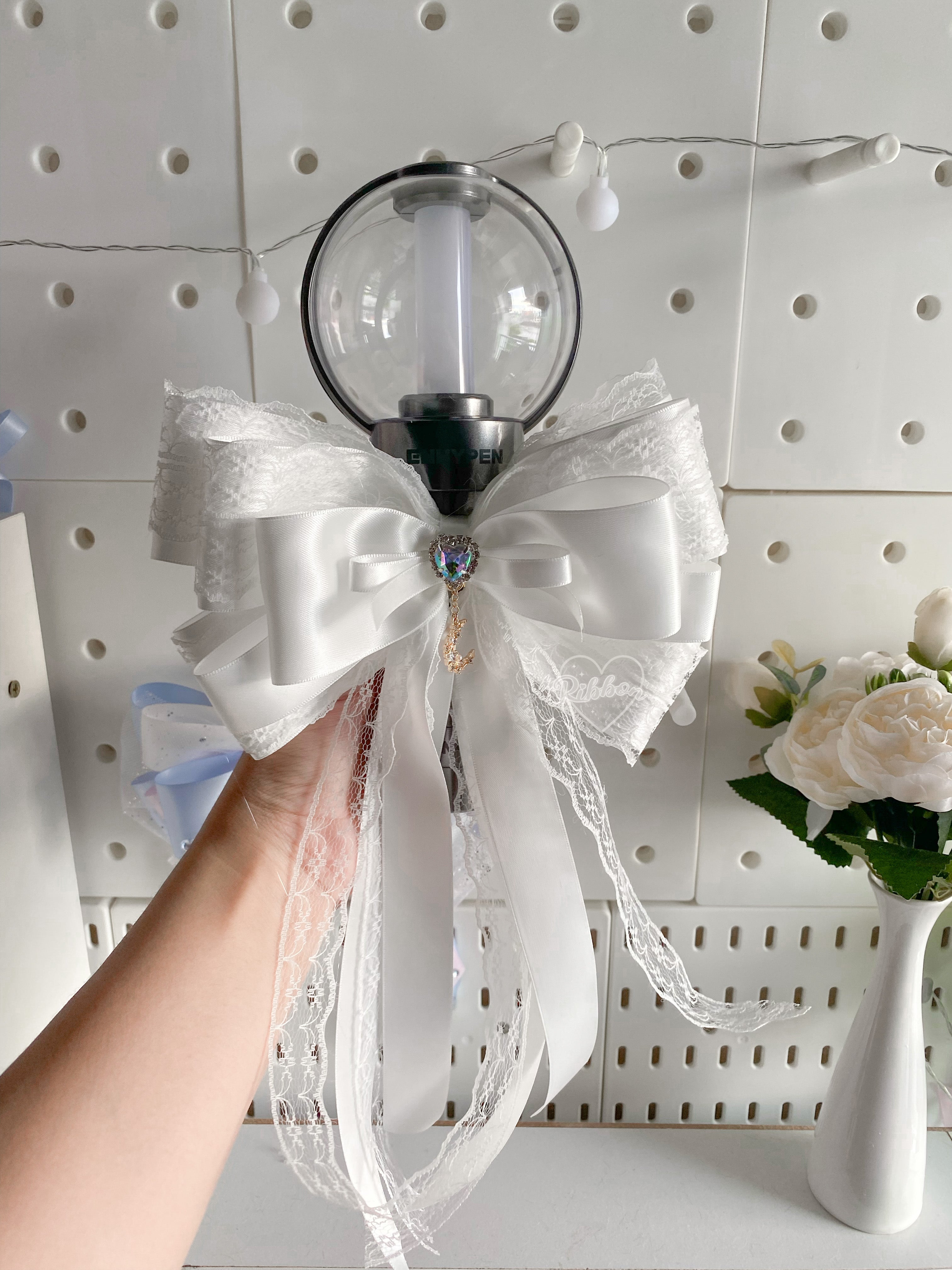 Light Stick Bow  Decorative Ribbon Bow for Concert Light Sticks✨