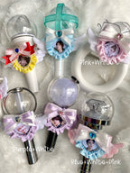 Custom Photo frame for K-Pop Lightsticks K-POPペンライト用♡ミニハートフレーム（全機種OK）