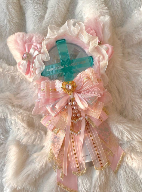 Custom K-pop Lightstick Cover | Handmade Concert Accessory for All Light Sticks