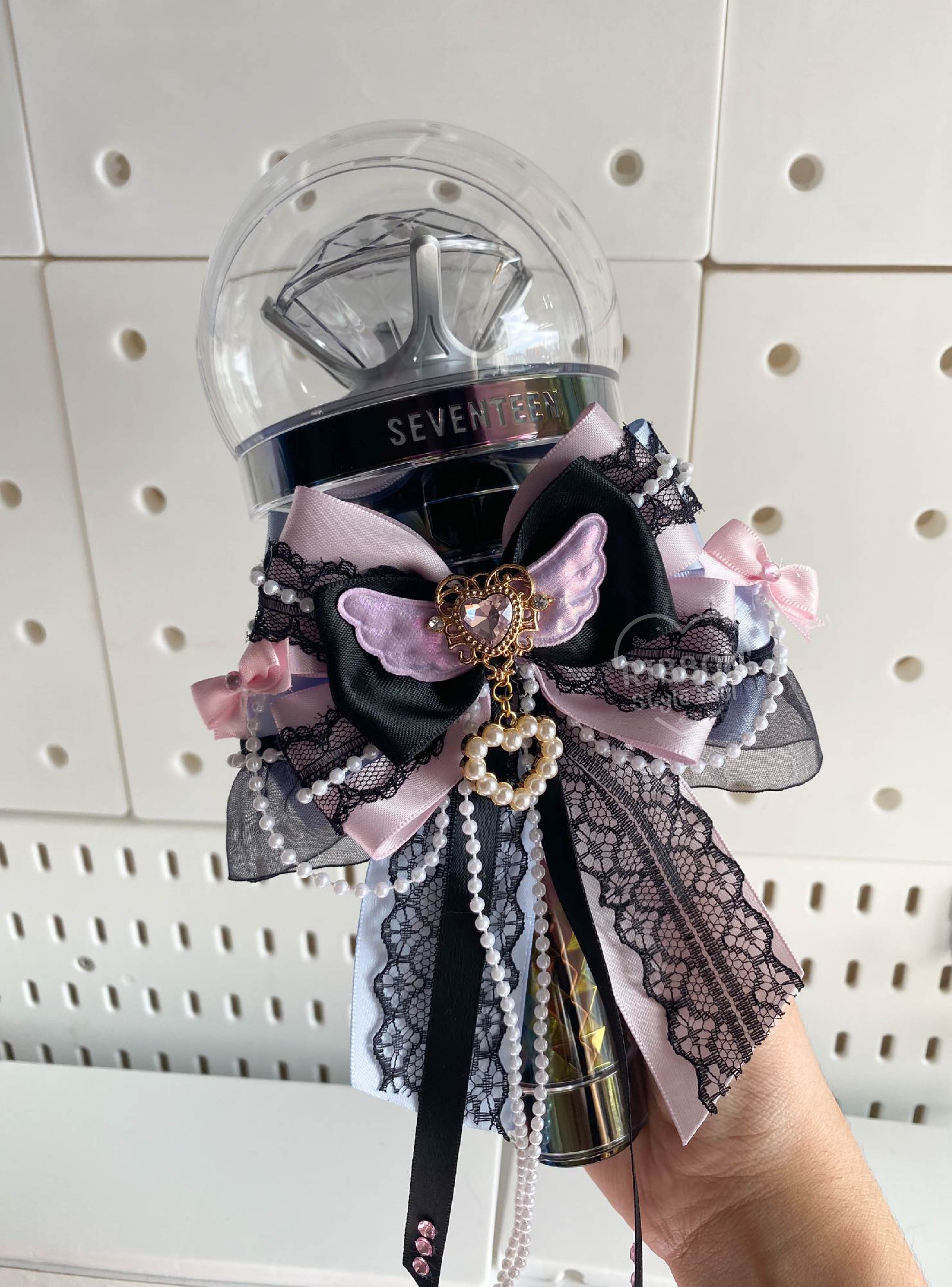 Lightstick Ribbon Bow | Handmade Fits all Lightsticks