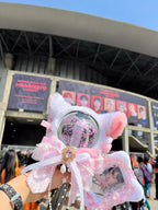 Lightstick Ribbon Bow | Handmade K-Pop Accessories