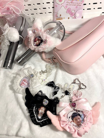 K-pop Mini Photo Keychains