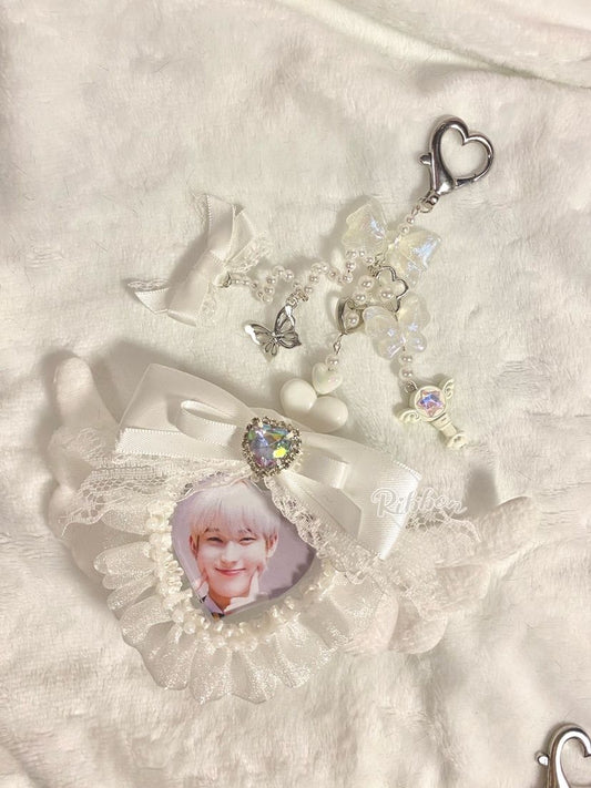 K-pop Mini Photo Keychains