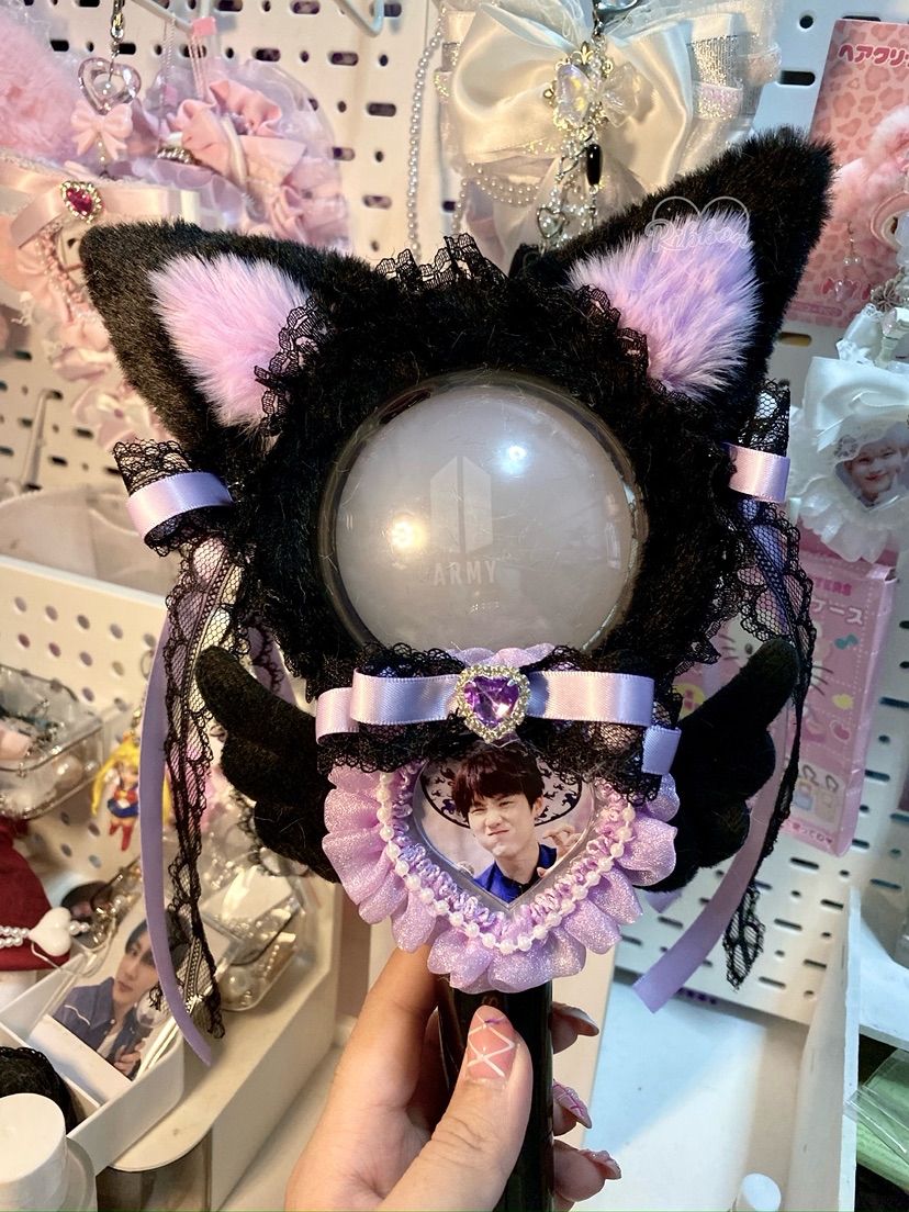Cat Lightstick Cover 🐱Handmade  Fits All Lightsticks