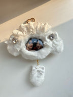 Handmade Animal Keychain with Photo Insert