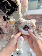 Handmade Animal Keychain with Photo Insert