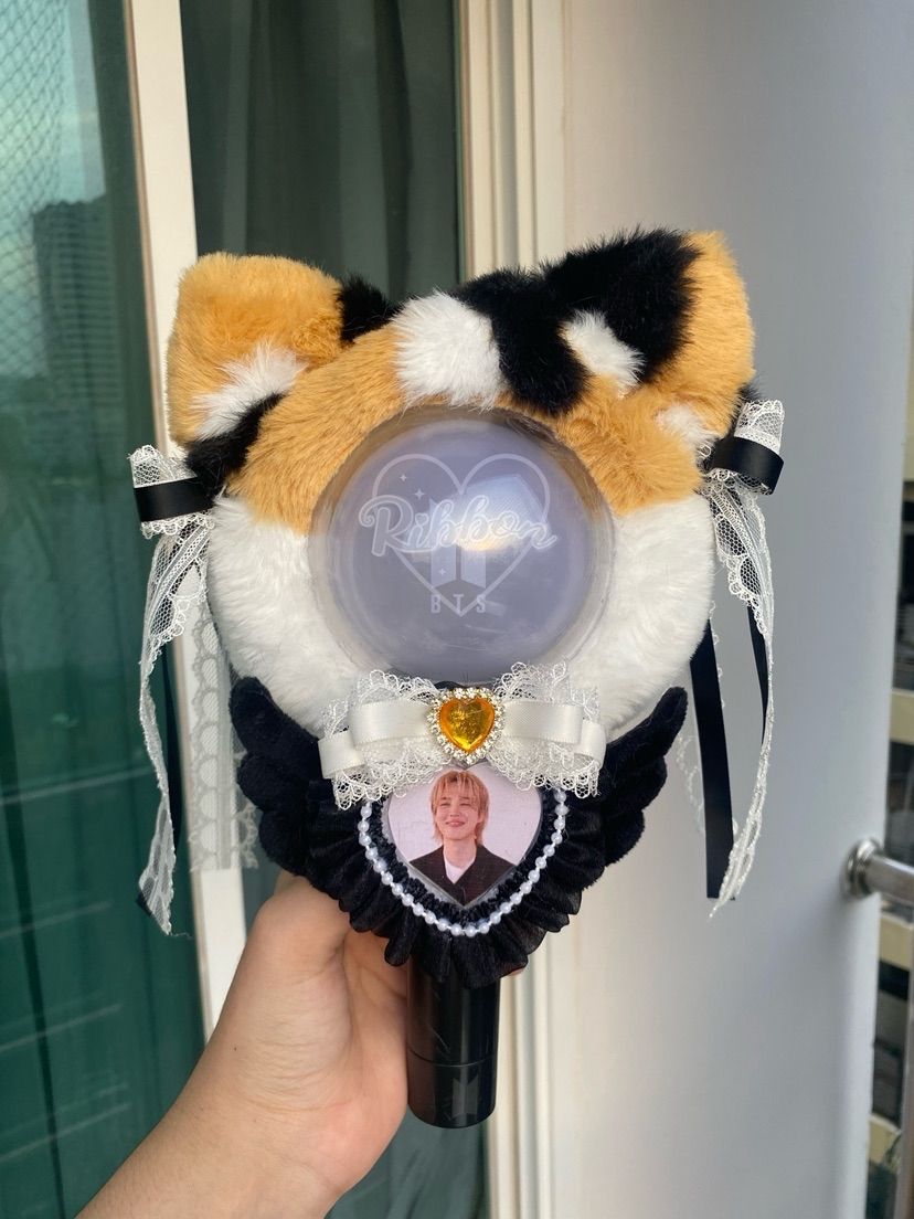 Cat Lightstick Cover 🐱Handmade  Fits All Lightsticks