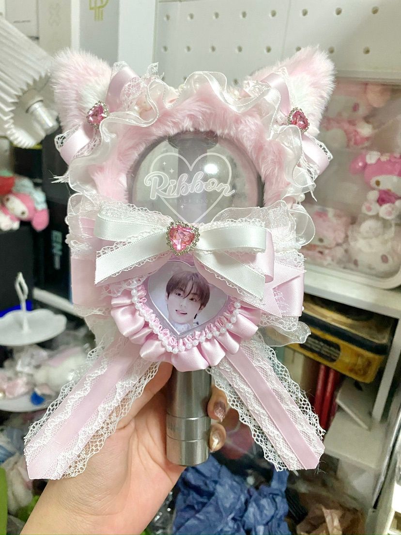 Cat Lightstick Cover 🐱Handmade  Fits All Lightsticks