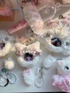 Handmade Animal Keychain with Photo Insert