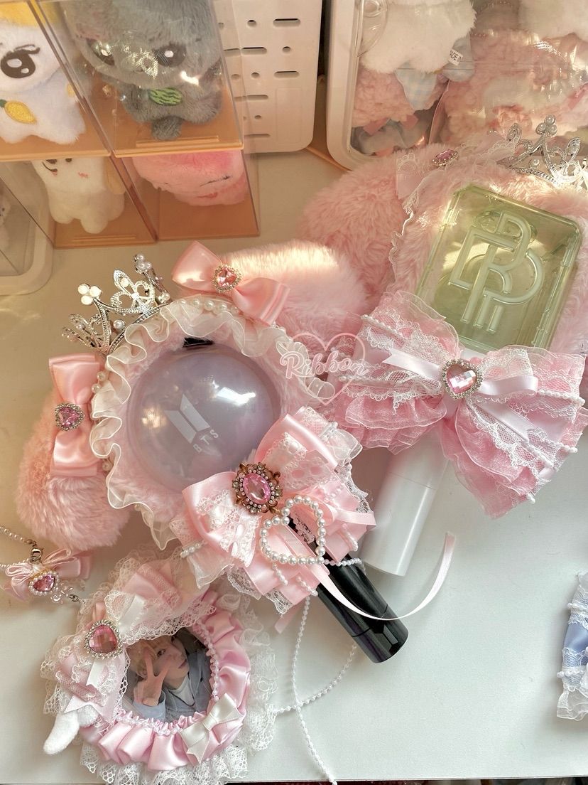 Custom K-pop Lightstick Cover | Handmade Concert Accessory for All Light Sticks