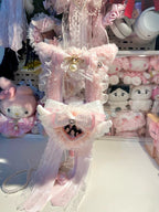 ILLIT Lightstick Cover & Ribbon Bow  ILLIT ライトスティック用 ふんわりハンドメイドカバー♡