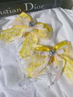 Lightstick Ribbon Bow | Handmade K-Pop Accessories