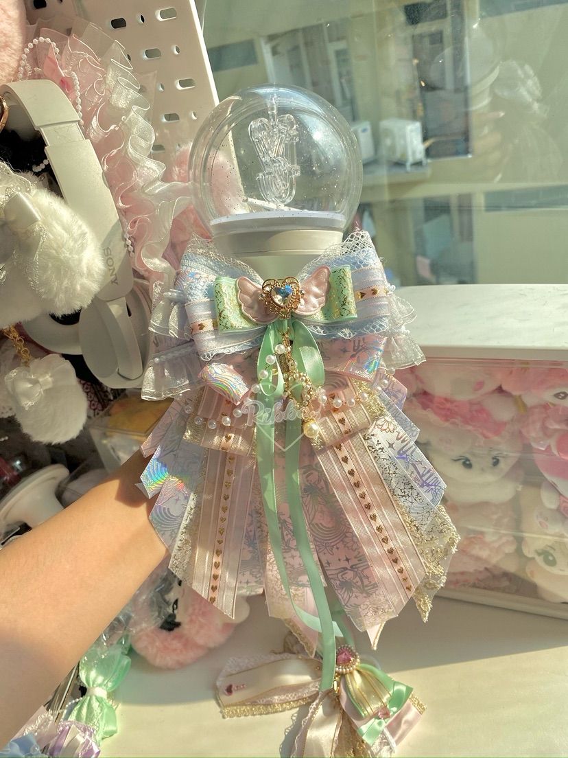 Lightstick Ribbon Bow | Handmade Fits all Lightsticks