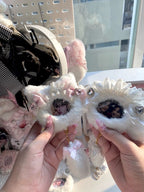 Handmade Animal Keychain with Photo Insert