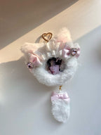 Handmade Animal Keychain with Photo Insert