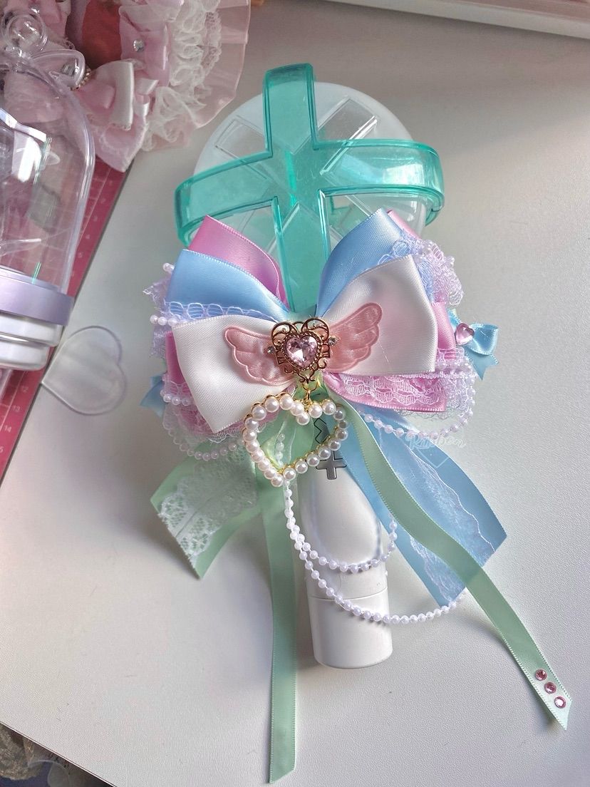 Lightstick Ribbon Bow | Handmade Fits all Lightsticks