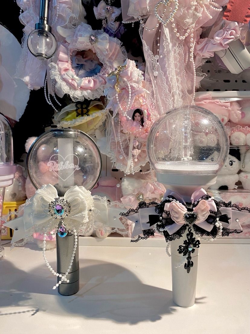 Handmade light stick Ribbon bow For All Lightsticks🎀