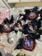 Custom Photo frame for K-Pop Lightsticks K-POPペンライト用♡ミニハートフレーム（全機種OK）