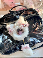 Handmade Animal Keychain with Photo Insert