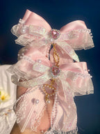 Lightstick Ribbon Bow | Handmade K-Pop Accessories