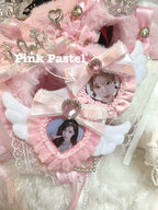 Custom Photo frame for K-Pop Lightsticks K-POPペンライト用♡ミニハートフレーム（全機種OK）