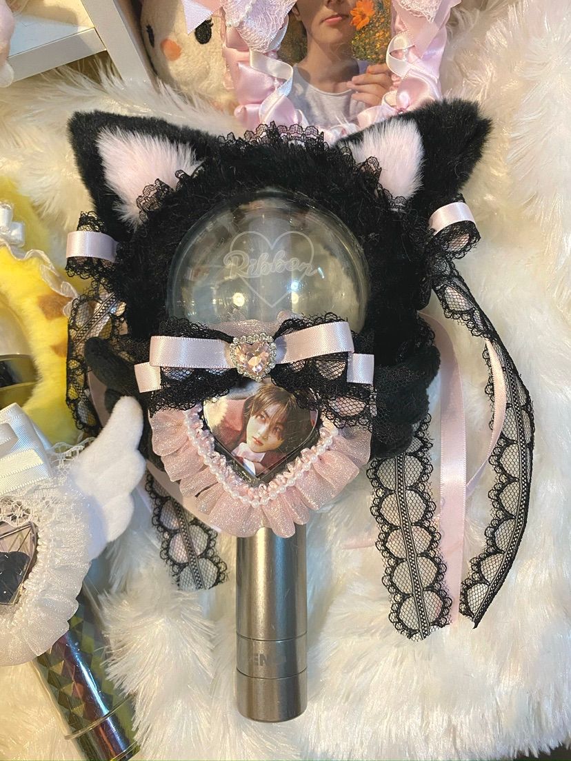 K-Pop Lightstick Covers Handmade Custom Fit All Lightsticks 🖤💗