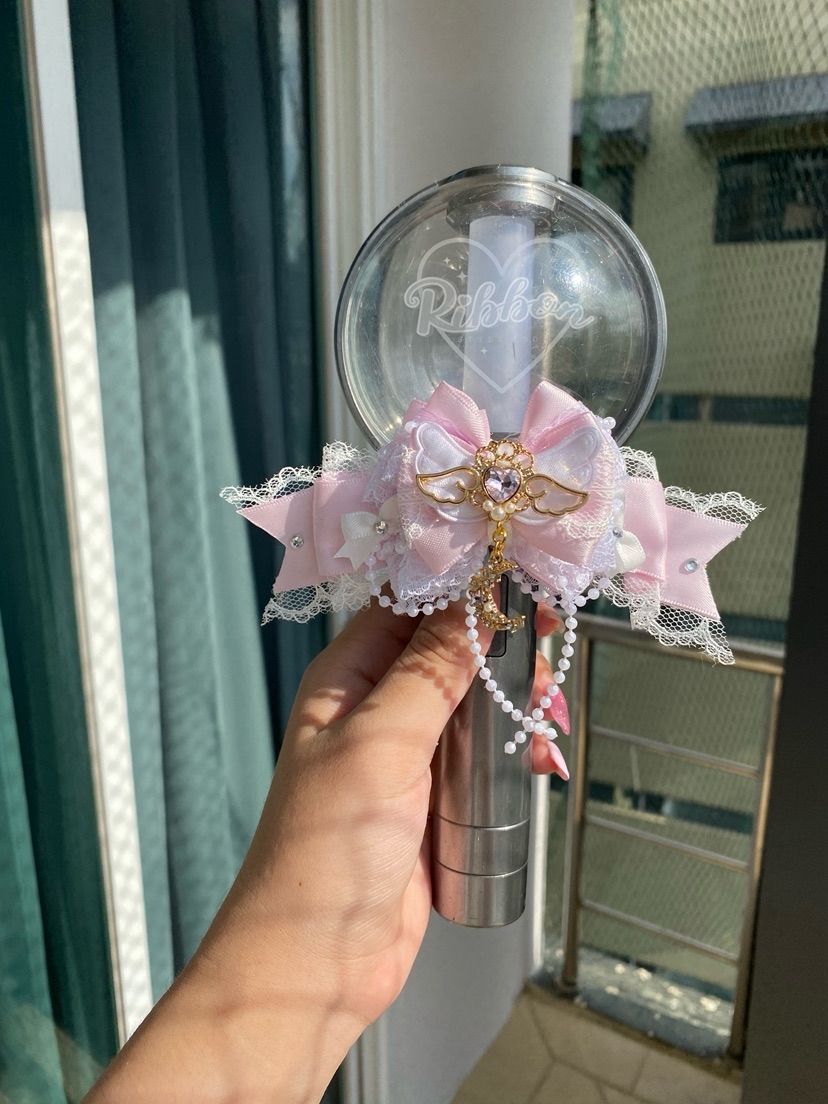 Handmade light stick Ribbon bow For All Lightsticks🎀